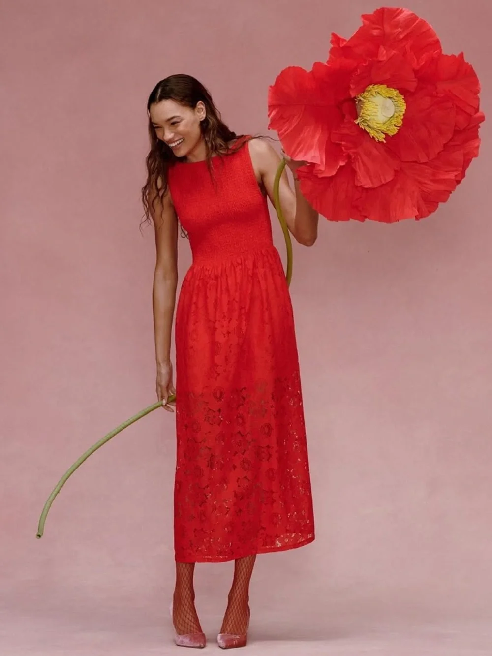Hill House | Dresses | Hill House The Cosima Nap Dress In Poppy Red Floral  Lace Collectors Edition 224 | Poshmark